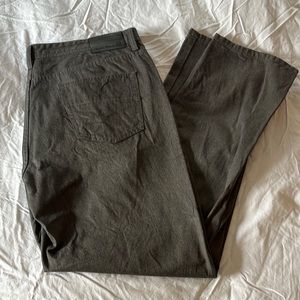 Dark Gray Men’s Dress Denim